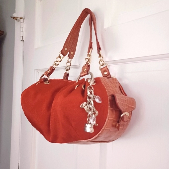 Kathy Van Zeeland Handbags - Kathy Van Zeeland Orange Handbag